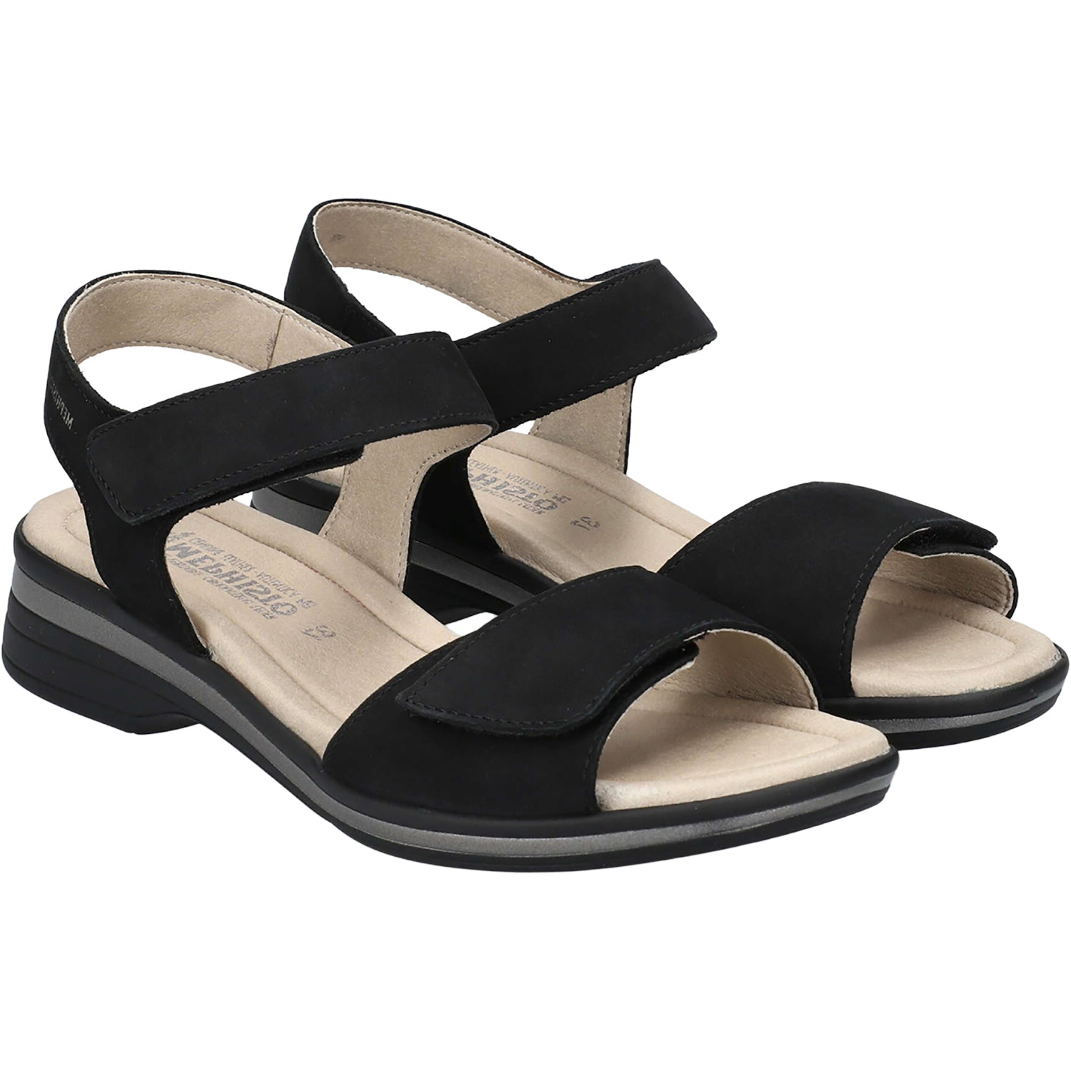 Mephisto Floraline Women's Sandals Black Bucksoft