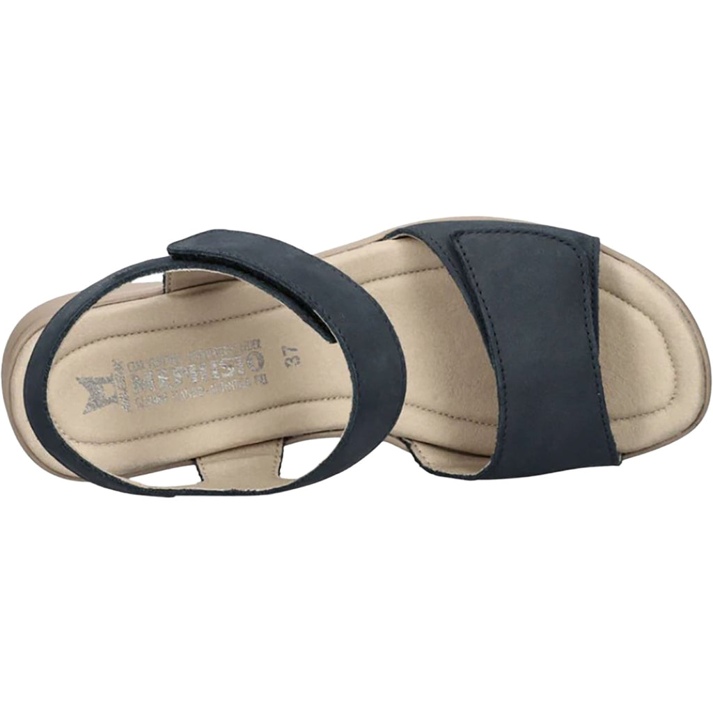 Mephisto Floraline Women's Sandals Jeans Blue Bucksoft