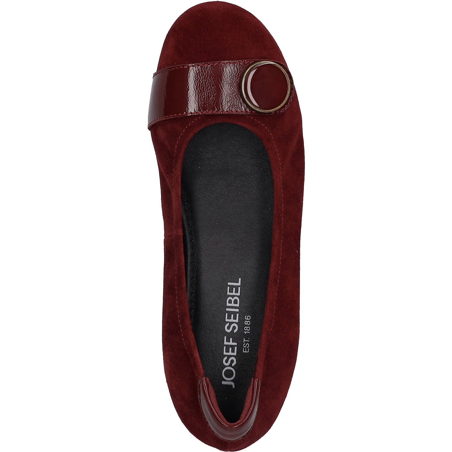 Josef Seibel Florina 06 Women's Dress Flats Bordo Suede