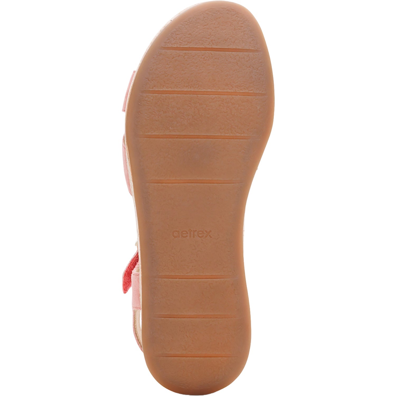 Aetrex Flora Women's Wedge Sandals Antique Rose