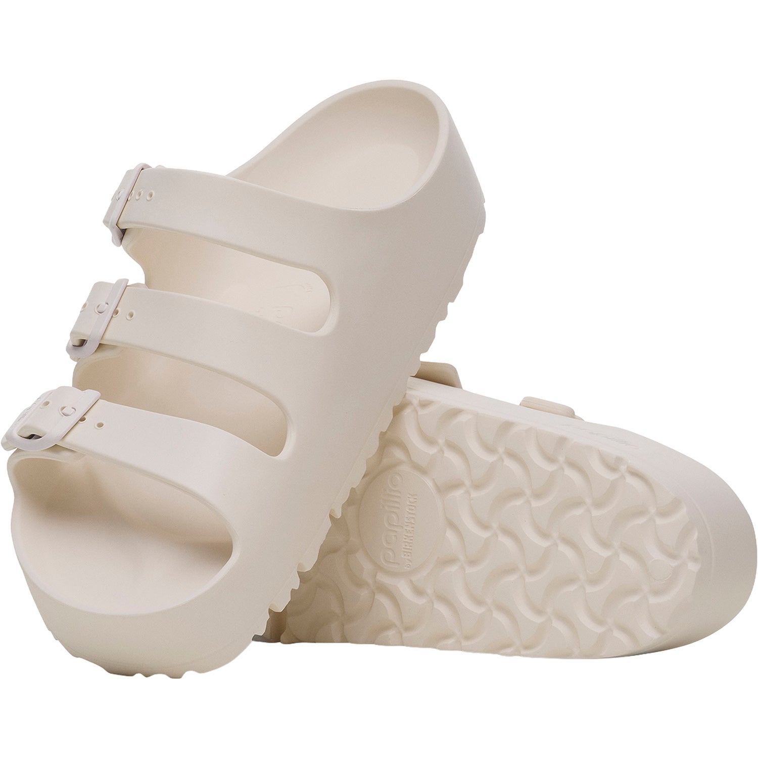 Birkenstock Florida III Flex Platform Women's Sandals Eggshell