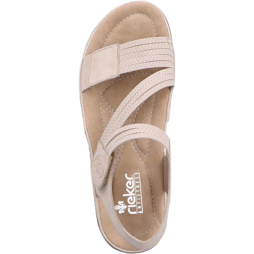 Rieker 64870-62 Franja Women's Active Sandals Ginger/Cliff/Weiss