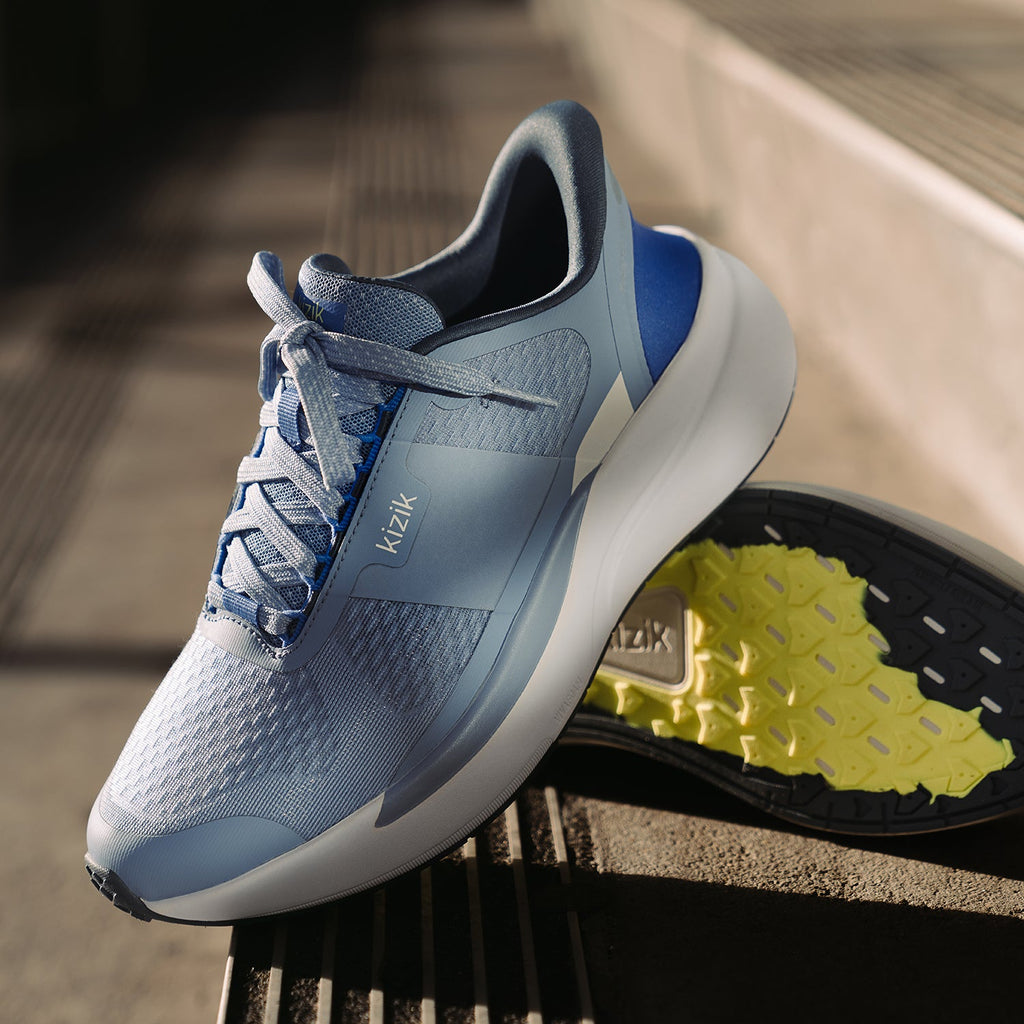 Kizik Freedom Run Women's Athletic Shoes Soft Chambray/Ultramarine