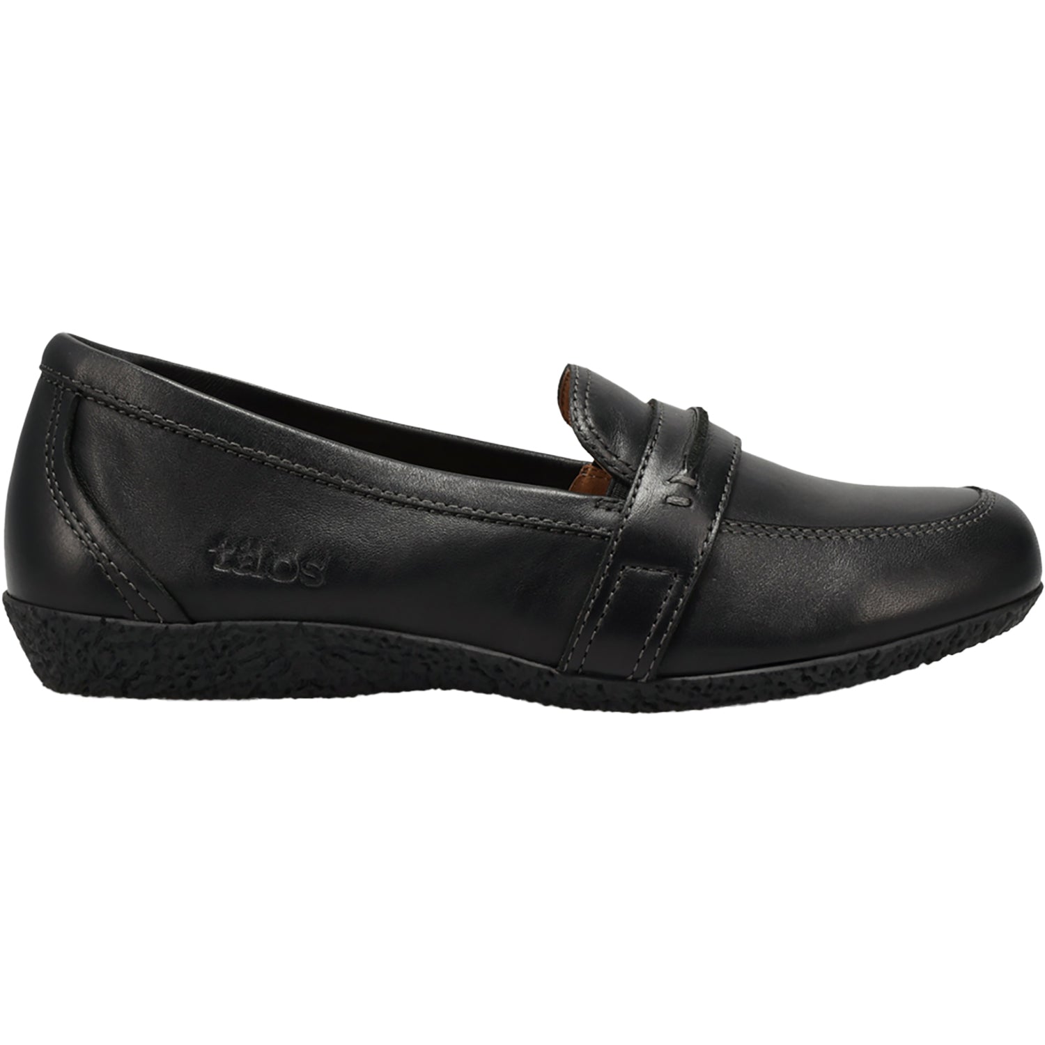 Taos Gabby Women's Slip Ons Black Leather