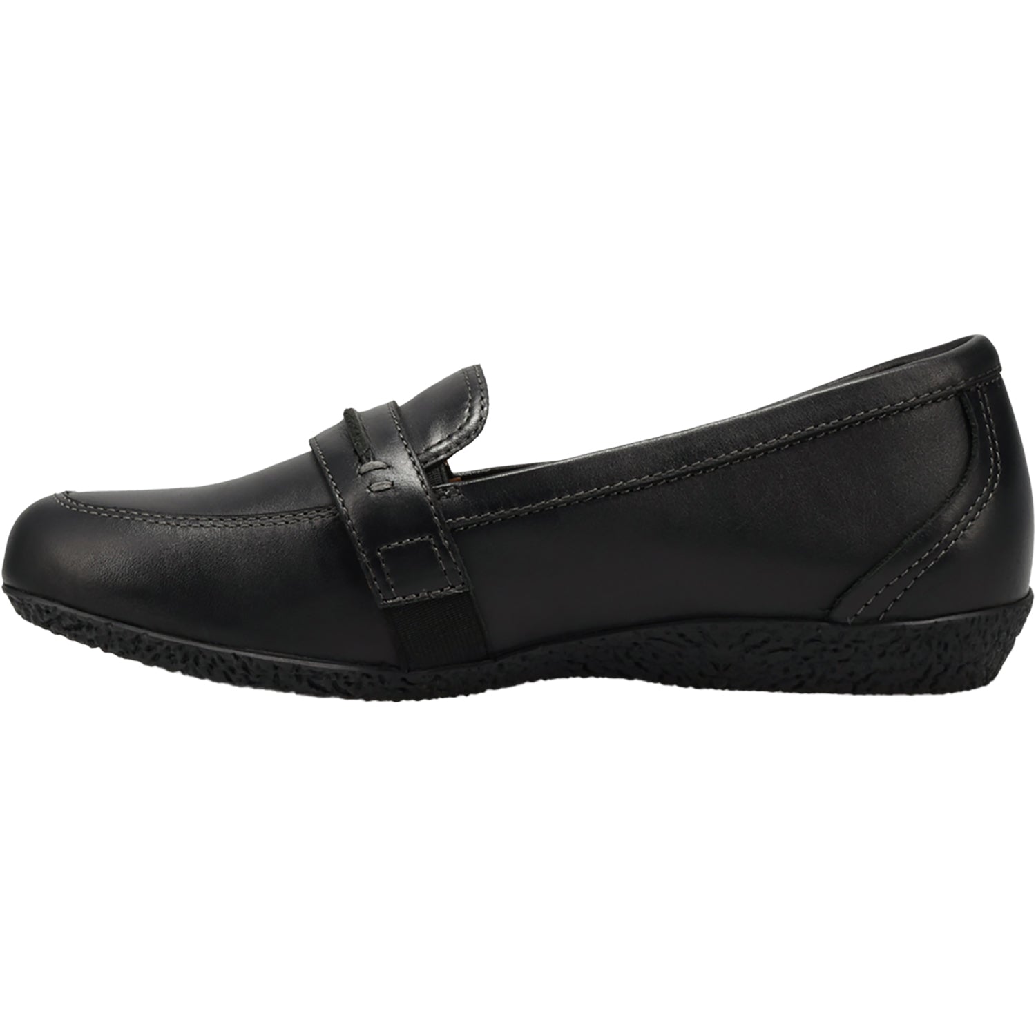 Taos Gabby Women's Slip Ons Black Leather