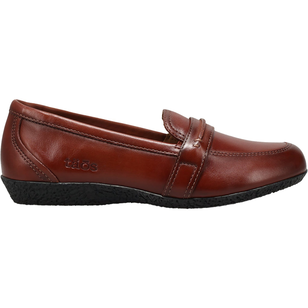 Taos Gabby Women's Slip Ons Cognac Leather