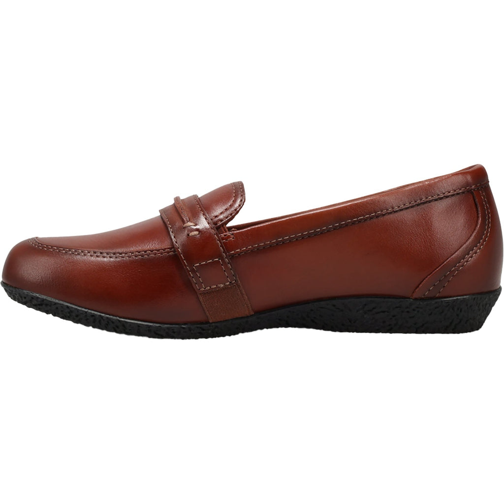 Taos Gabby Women's Slip Ons Cognac Leather