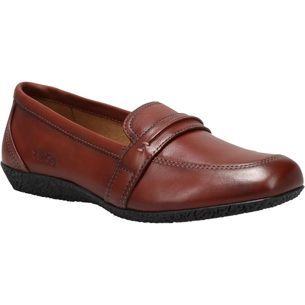Taos Gabby Women's Slip Ons Cognac Leather