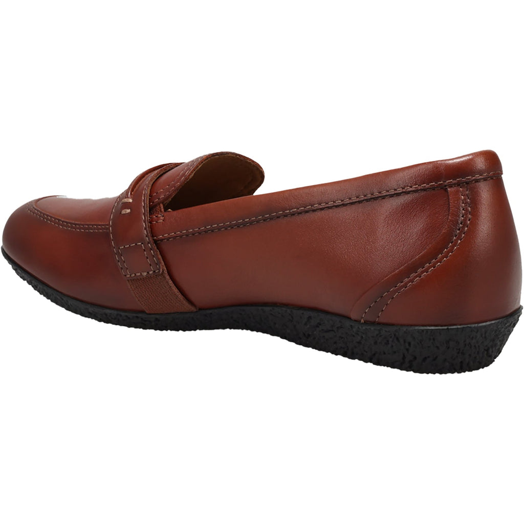 Taos Gabby Women's Slip Ons Cognac Leather