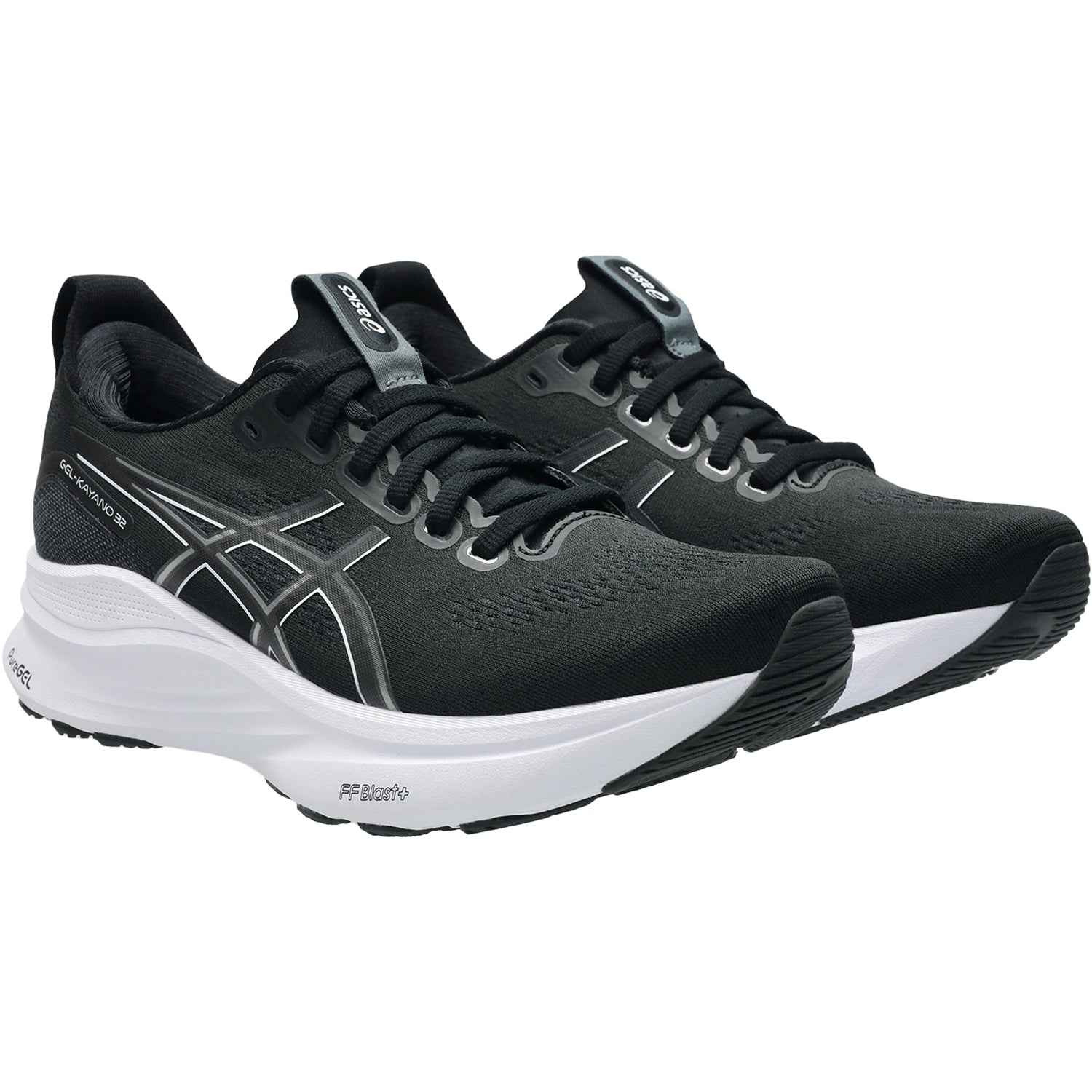 ASICS Gel-Kayano 32 (Stability Support) Women's Athletic Shoes Black/White