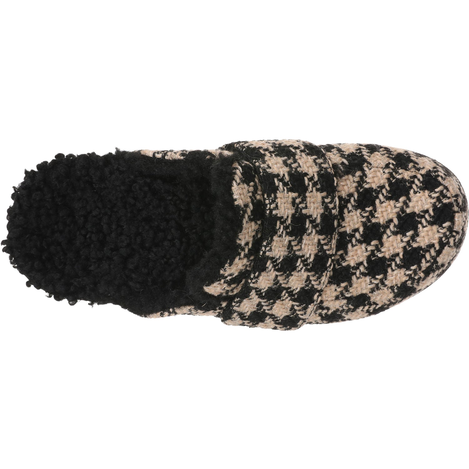Vionic Gemma II Women's Slippers Black/Cream Houndstooth