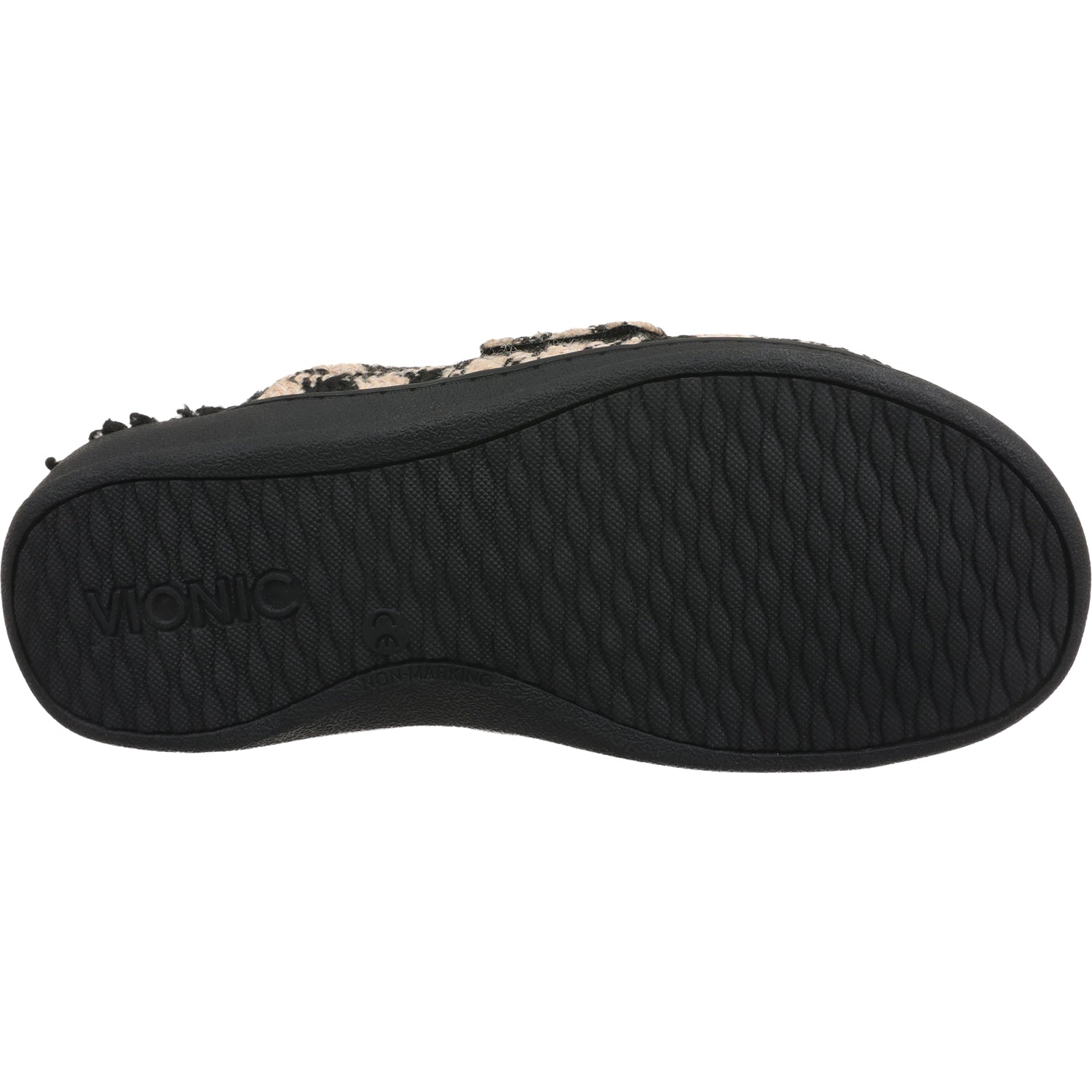 Vionic Gemma II Women's Slippers Black/Cream Houndstooth
