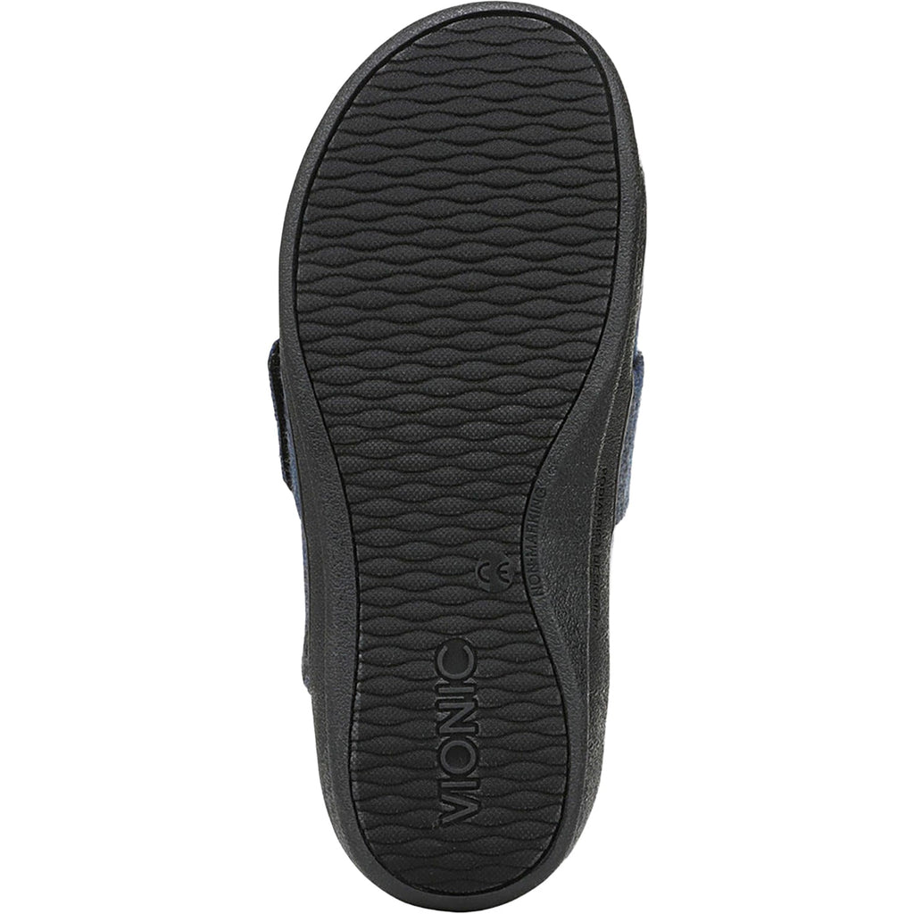 Vionic Gemma II Women's Open Back Slippers Dark Denim Multi