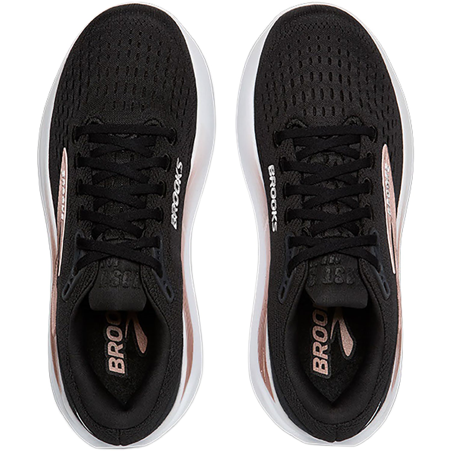 Brooks Ghost Max 3 (Neutral Support) Women's Running Shoes Black/Black/Rosegold