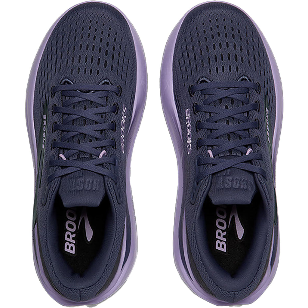 Brooks Ghost Max 3 (Neutral Support) Women's Running Shoes Night Shadow/Ebony/Purple