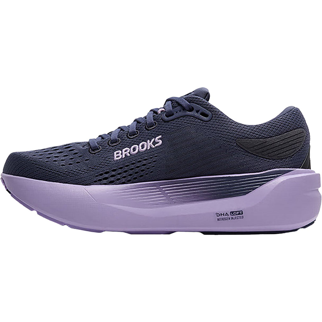 Brooks Ghost Max 3 (Neutral Support) Women's Running Shoes Night Shadow/Ebony/Purple