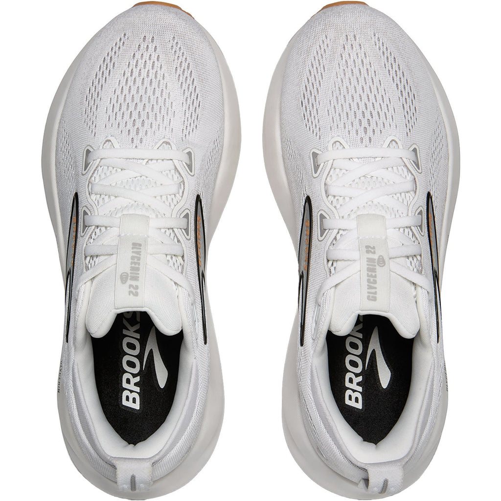 Brooks Glycerin 22 (Neutral Support) Women's Athletic Shoes White/Grey/Black