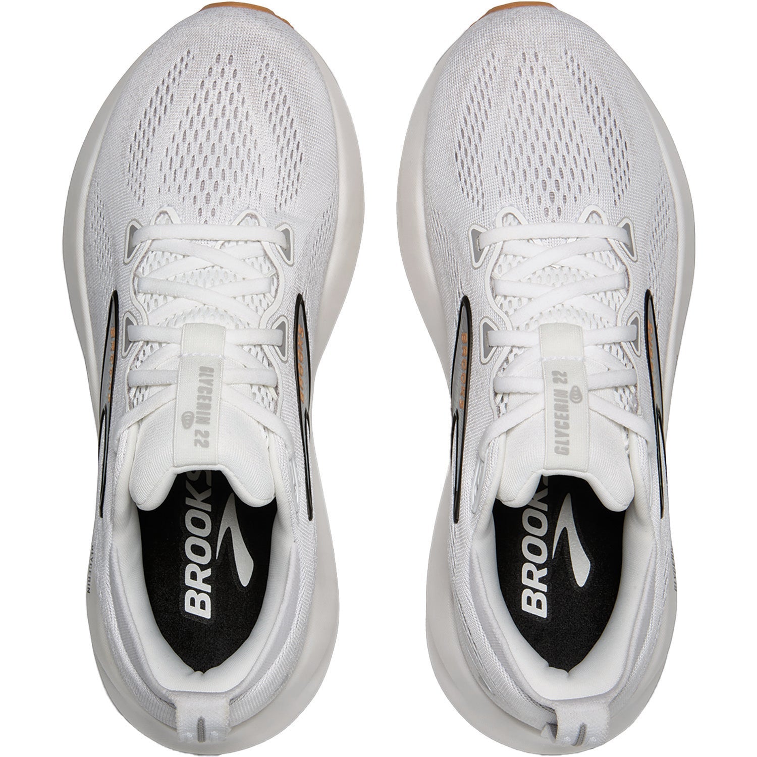 Brooks Glycerin 22 (Neutral Support) Women's Athletic Shoes White/Grey/Black