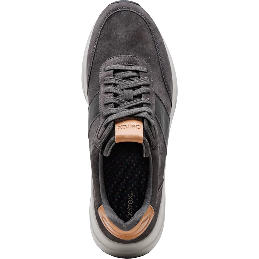 Aetrex Graham Men's Lace Up Shoes Charcoal