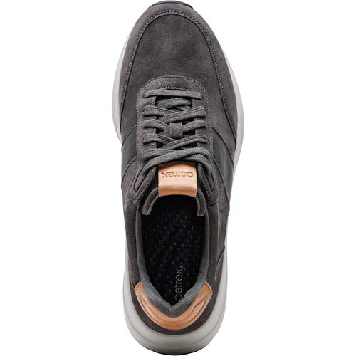 Aetrex Graham Men's Lace Up Shoes Charcoal