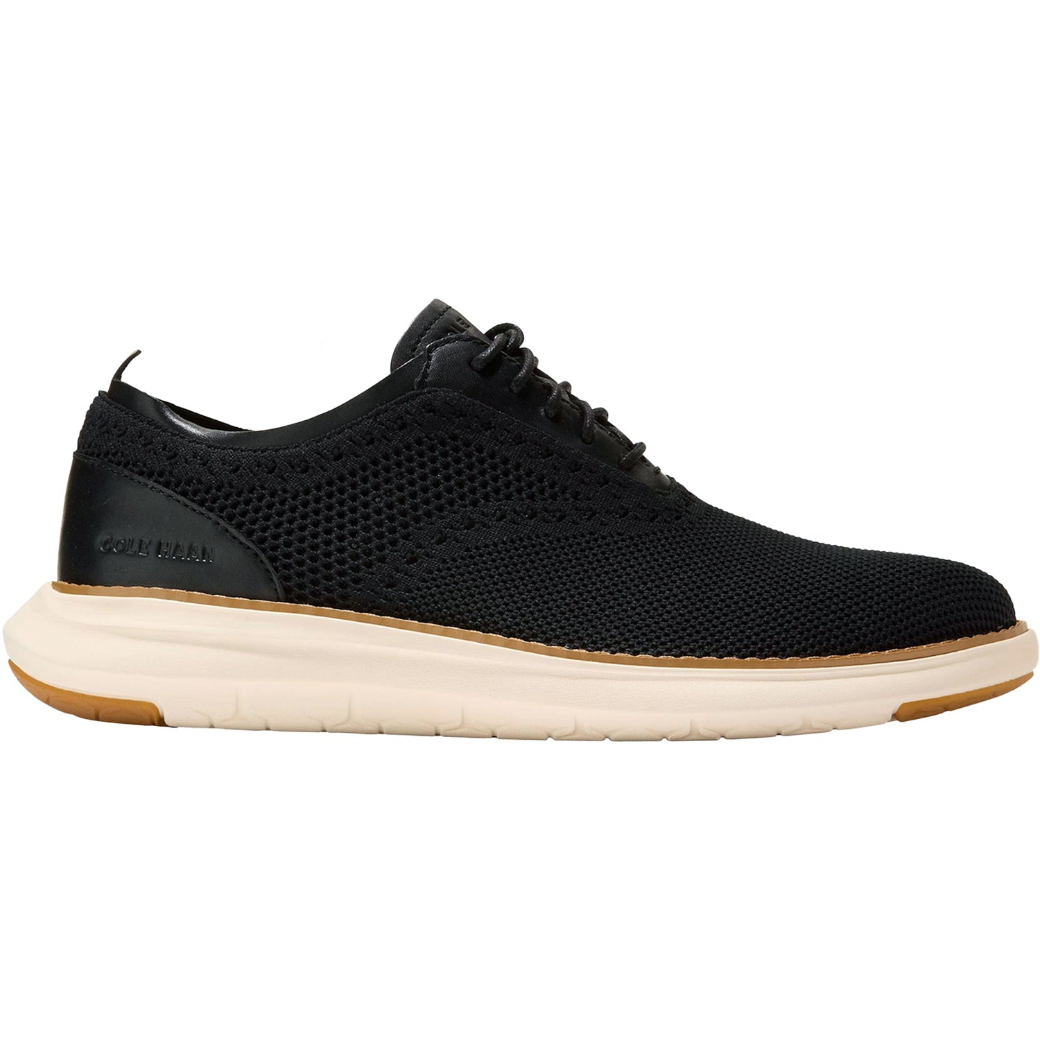 Cole Haan Grand Remix Stitchlite Men's Lace Up Shoes Black/Ivory