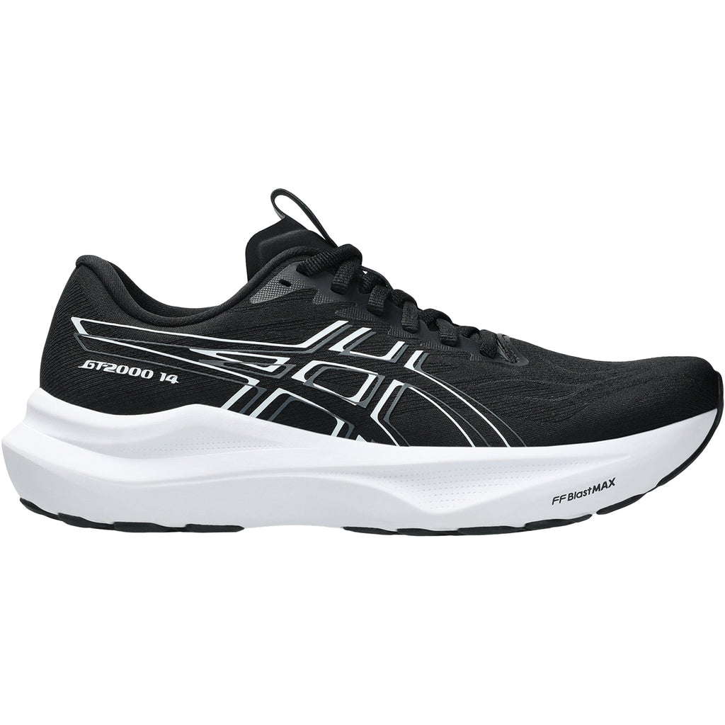 ASICS GT-2000 14 (Stability Support) Women's Athletic Shoes Black/White