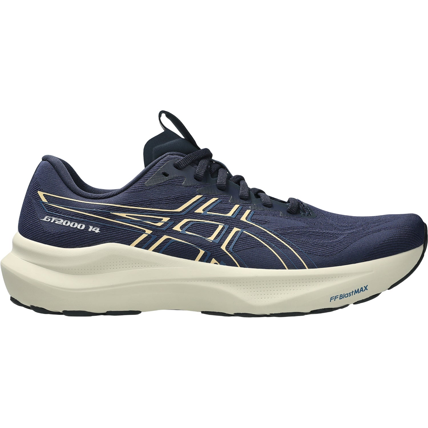 ASICS GT-2000 14 (Stability Support) Men's Athletic Shoes Midnight/Light Orange