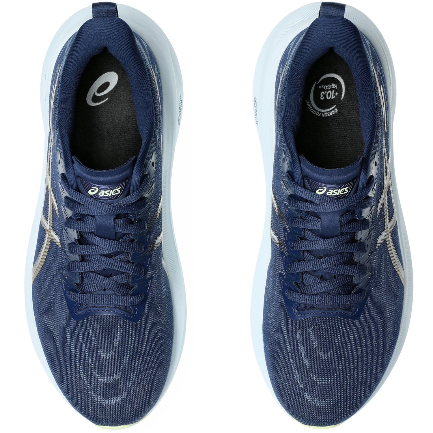ASICS GT-2000 13 (Stability Support) Women's Athletic Shoes Blue Expanse/Champagne