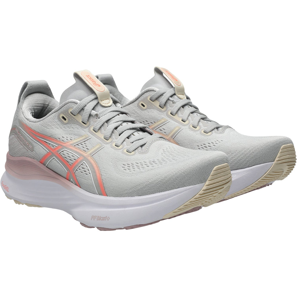 ASICS Gel-Kayano 32 (Stability Support) Women's Athletic Shoes Cloud Grey/Seashell