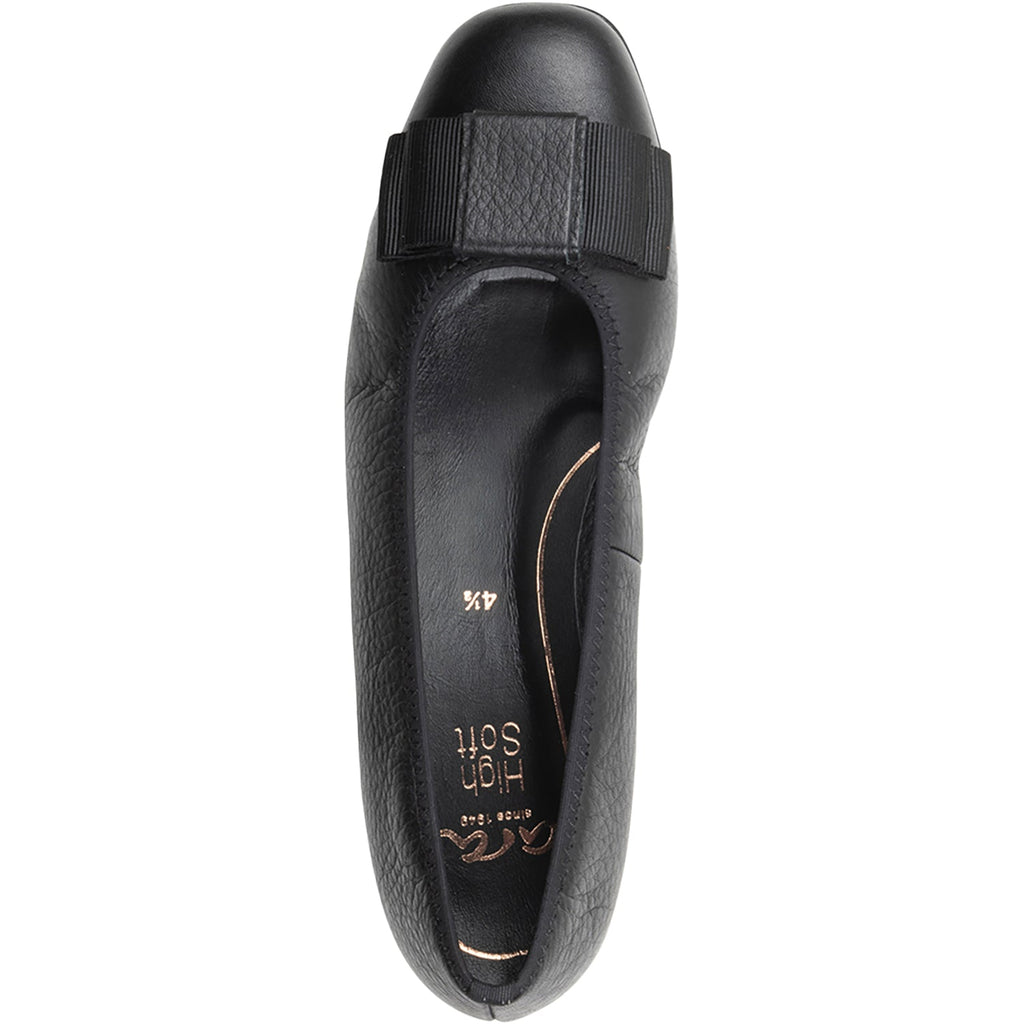 Ara Garnet Women's Dress Heels Black Leather/Patent