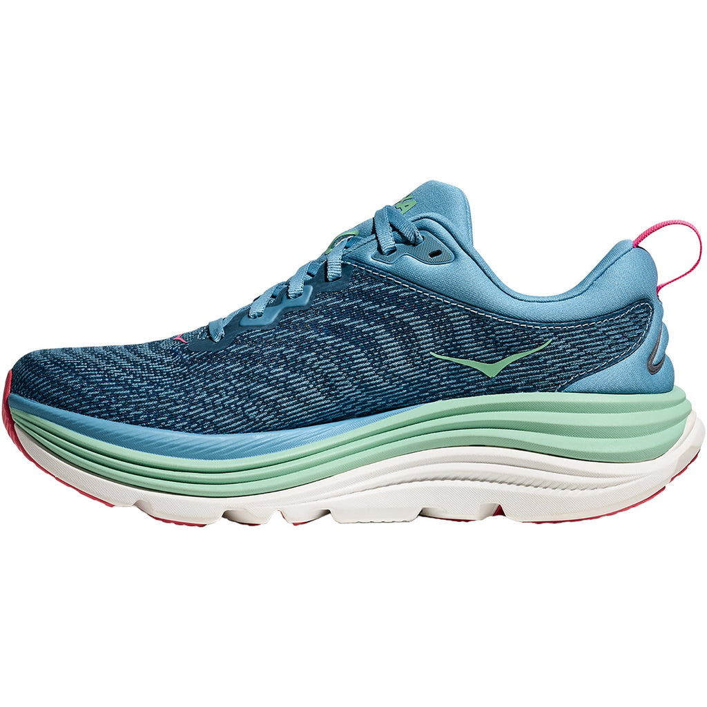 Hoka Gaviota 5 (Stability Support) Women's Athletic Shoes Alpine Blue/Jadeite