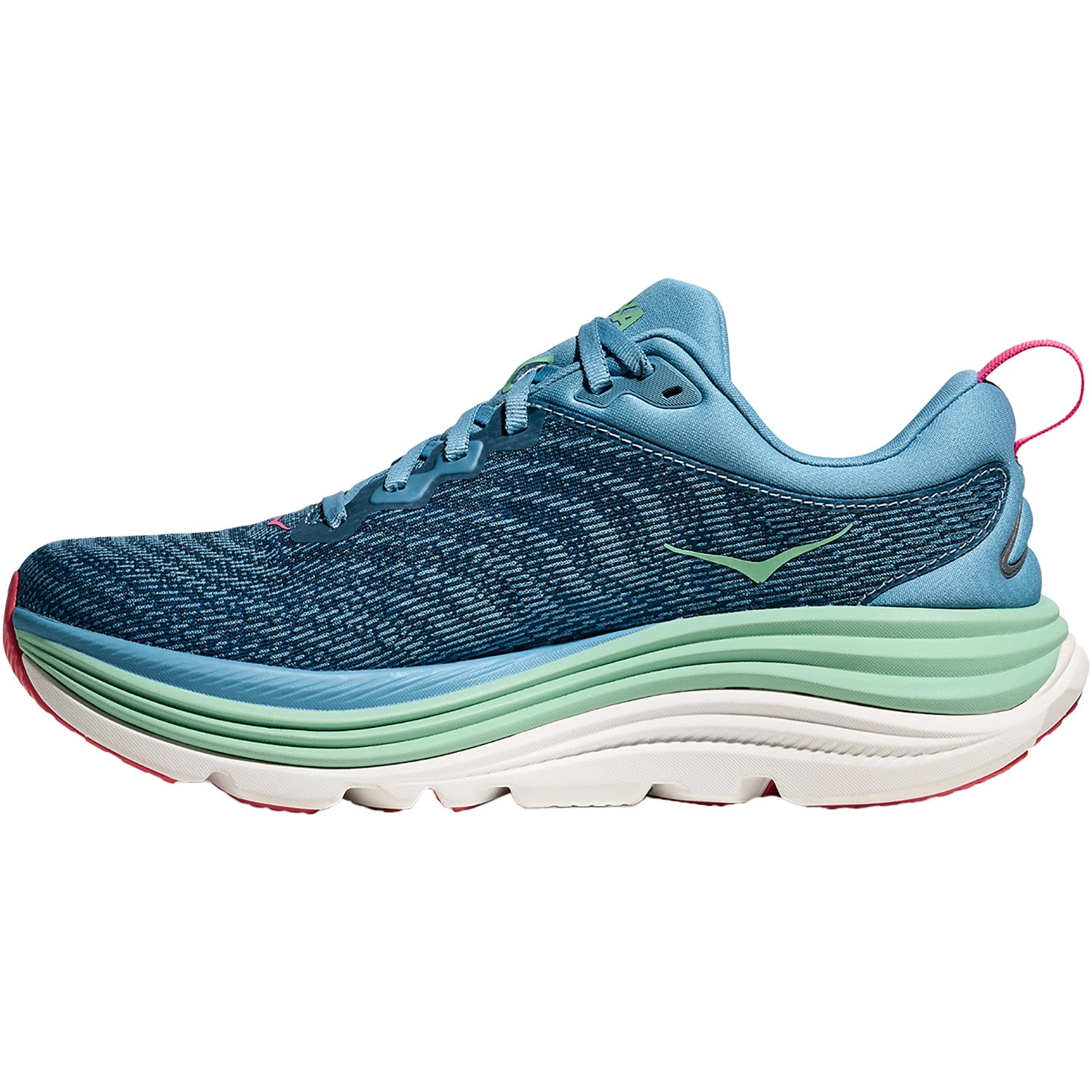 Hoka Gaviota 5 (Stability Support) Women's Athletic Shoes Alpine Blue/Jadeite