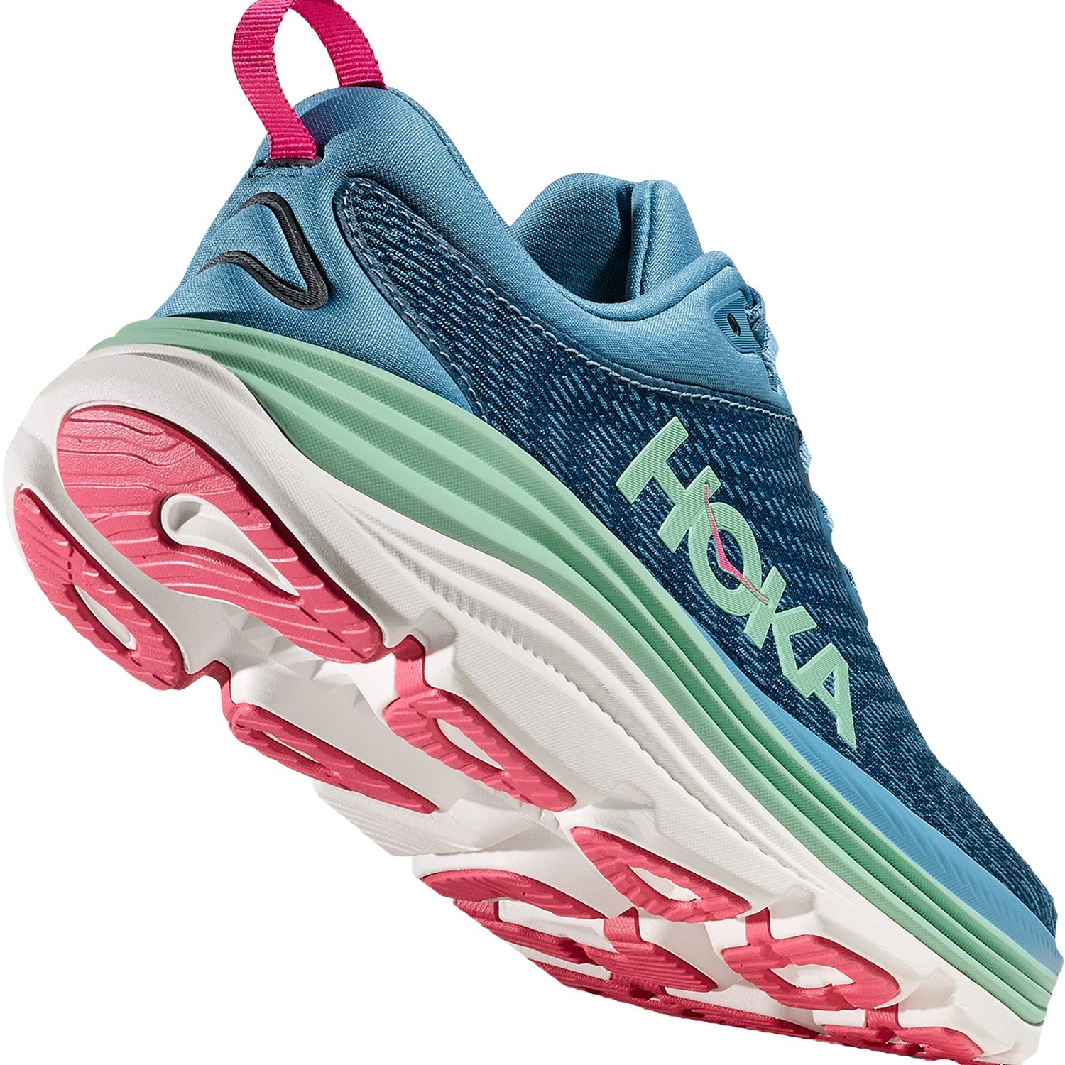 Hoka Gaviota 5 (Stability Support) Women's Athletic Shoes Alpine Blue/Jadeite