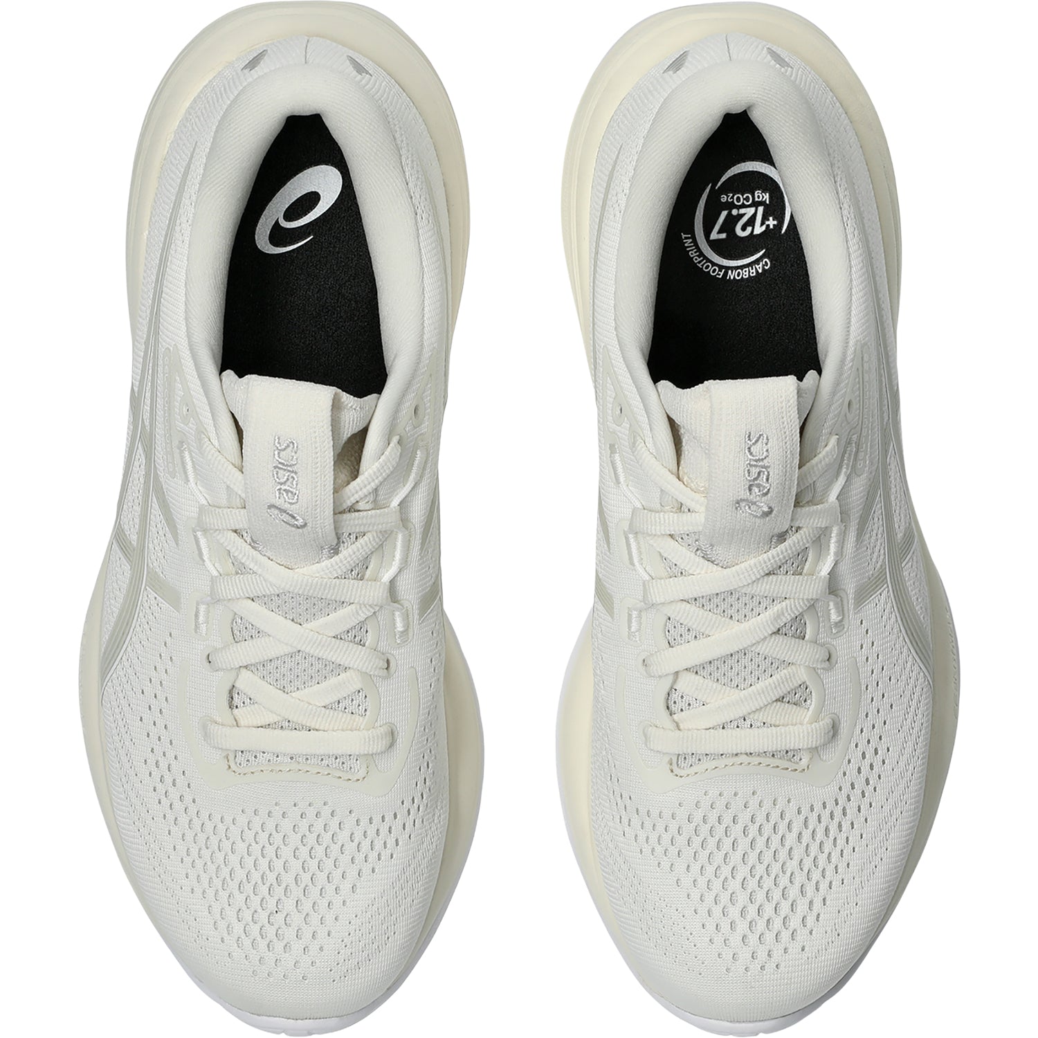 ASICS Gel-Cumulus 28 (Neutral Support) Women's Athletic Shoes Cream/Glacier Grey