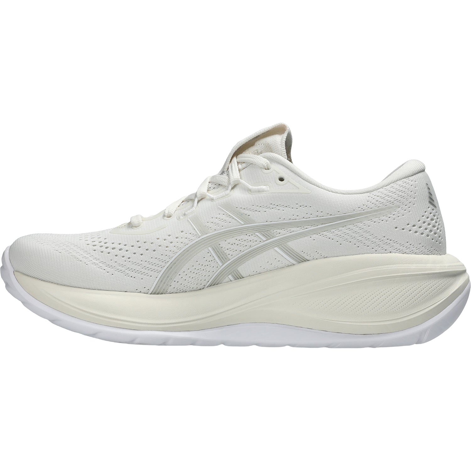 ASICS Gel-Cumulus 28 (Neutral Support) Women's Athletic Shoes Cream/Glacier Grey