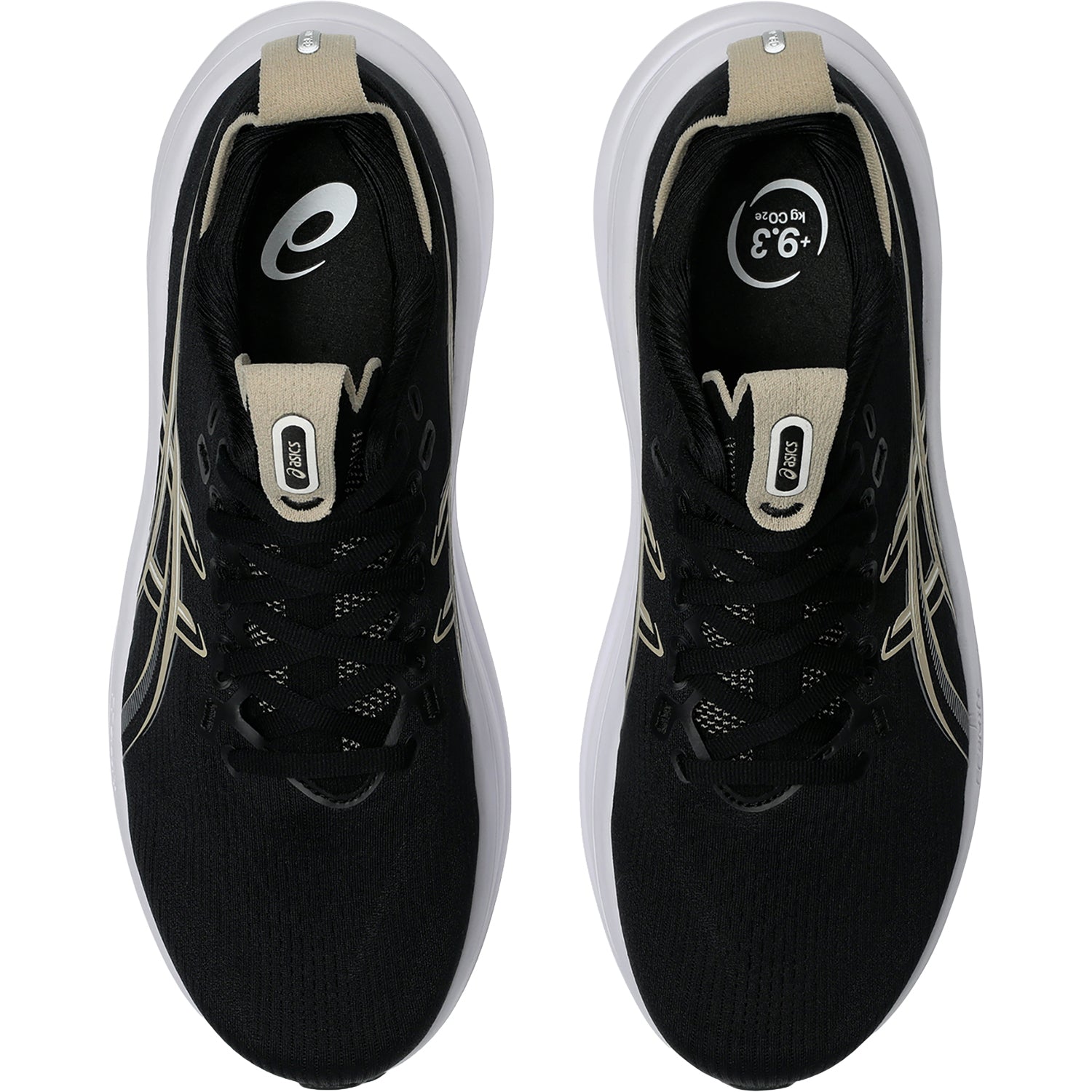 ASICS Gel-Nimbus 28 (Neutral Support) Men's Athletic Shoes Black/Feather Grey