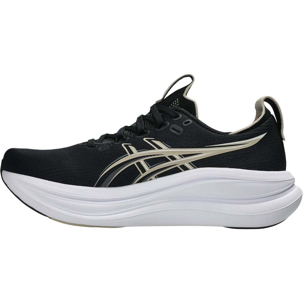 ASICS Gel-Nimbus 28 (Neutral Support) Men's Athletic Shoes Black/Feather Grey