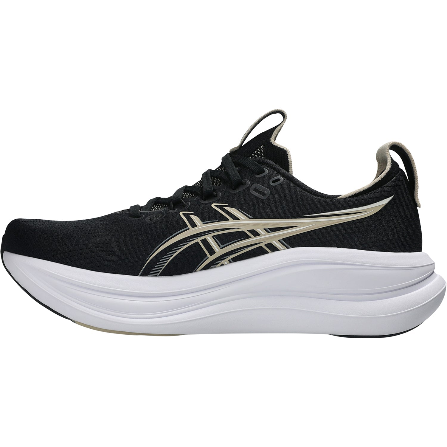 ASICS Gel-Nimbus 28 (Neutral Support) Men's Athletic Shoes Black/Feather Grey