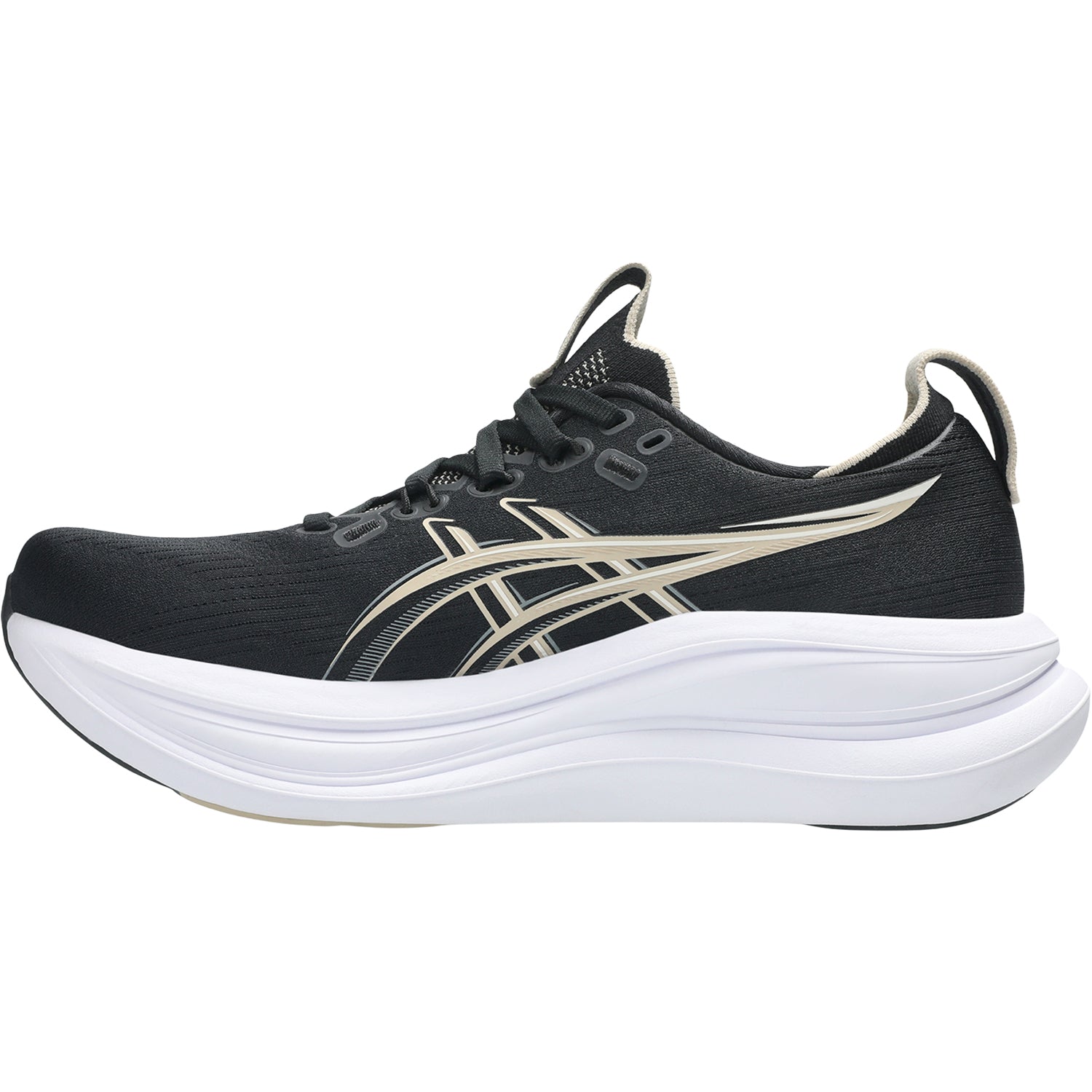ASICS Gel-Nimbus 28 (Neutral Support) Women's Athletic Shoes Black/Feather Grey