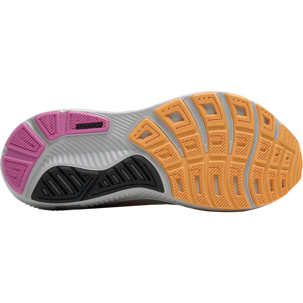 Brooks Ghost 17 (Neutral Support) Women's Athletic Shoes Oyster/Apricot/Pink
