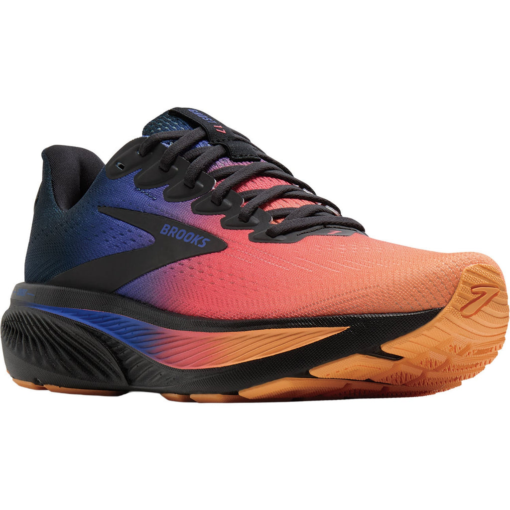 Brooks Ghost 17 (Neutral Support) Women's Athletic Shoes Night Blue/Papaya