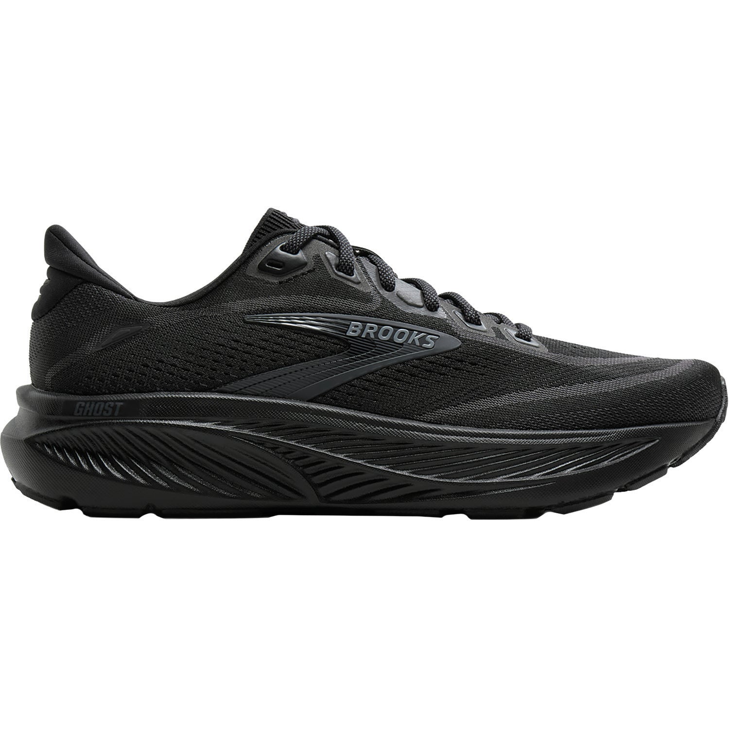 Brooks Ghost 18 Women's Athletic Shoes Black/Black/Ebony (Neutral Support)