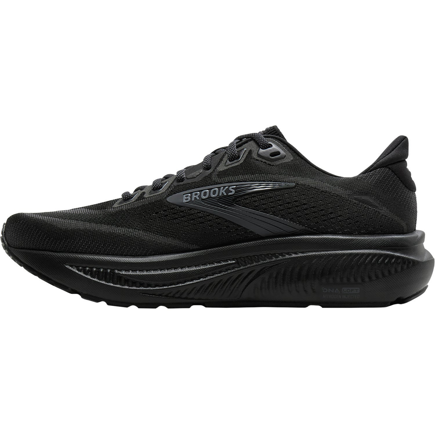 Brooks Ghost 18 Women's Athletic Shoes Black/Black/Ebony (Neutral Support)