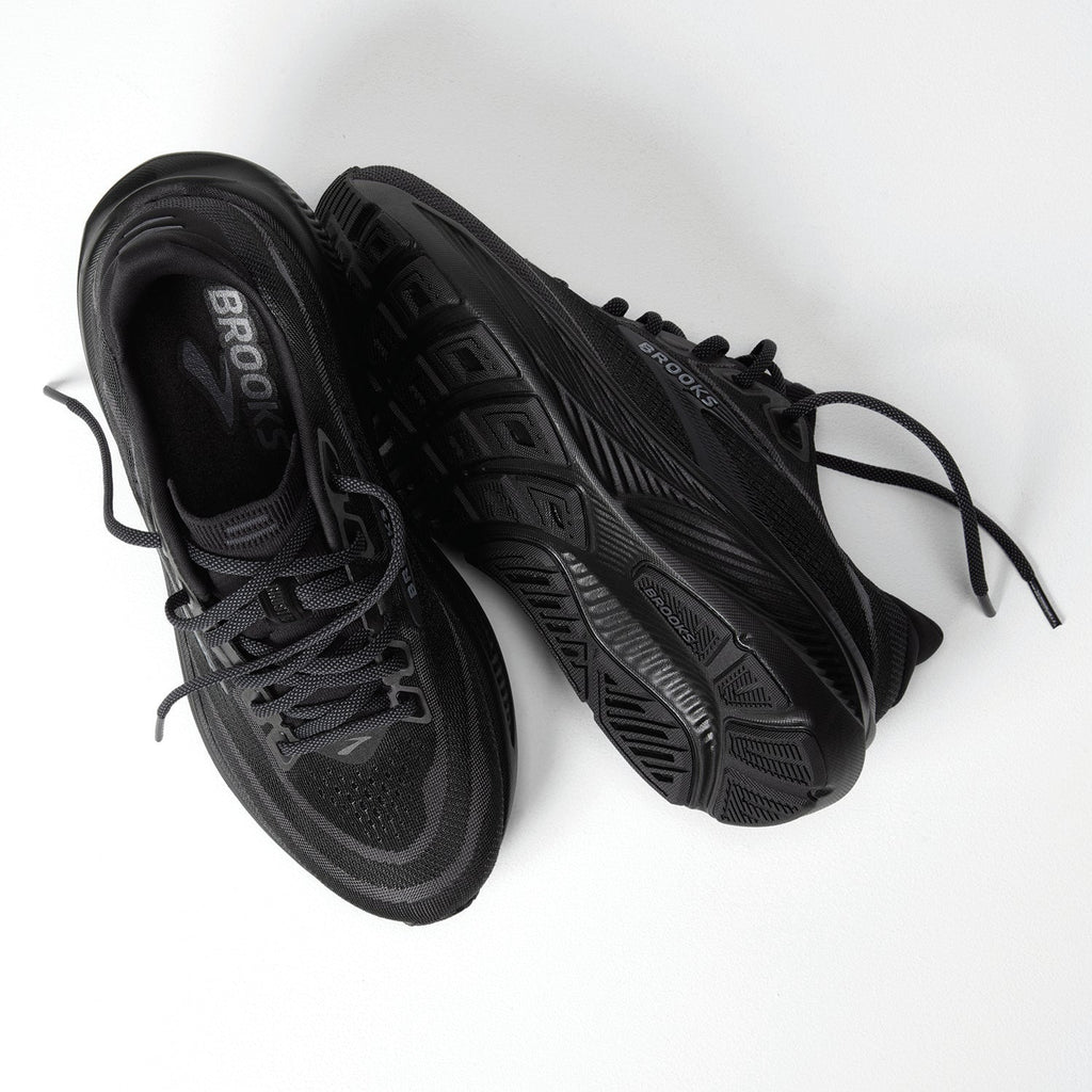 Brooks Ghost 18 Women's Athletic Shoes Black/Black/Ebony (Neutral Support)
