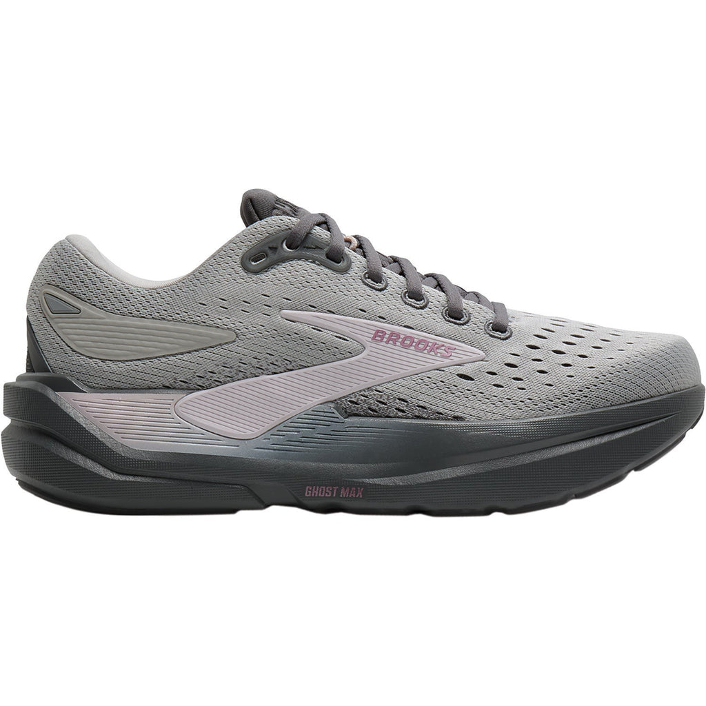 Brooks Ghost Max 3 (Neutral Support) Women's Athletic Shoes Harbor Mist/Poppy Seed/Pink