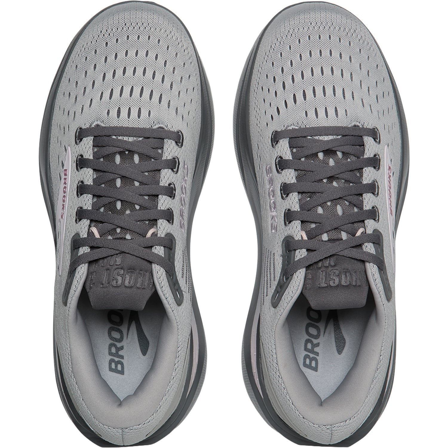 Brooks Ghost Max 3 (Neutral Support) Women's Athletic Shoes Harbor Mist/Poppy Seed/Pink