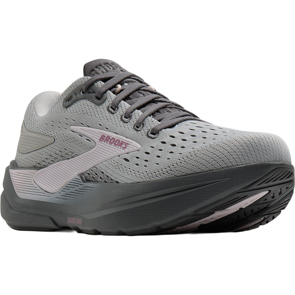 Brooks Ghost Max 3 (Neutral Support) Women's Athletic Shoes Harbor Mist/Poppy Seed/Pink
