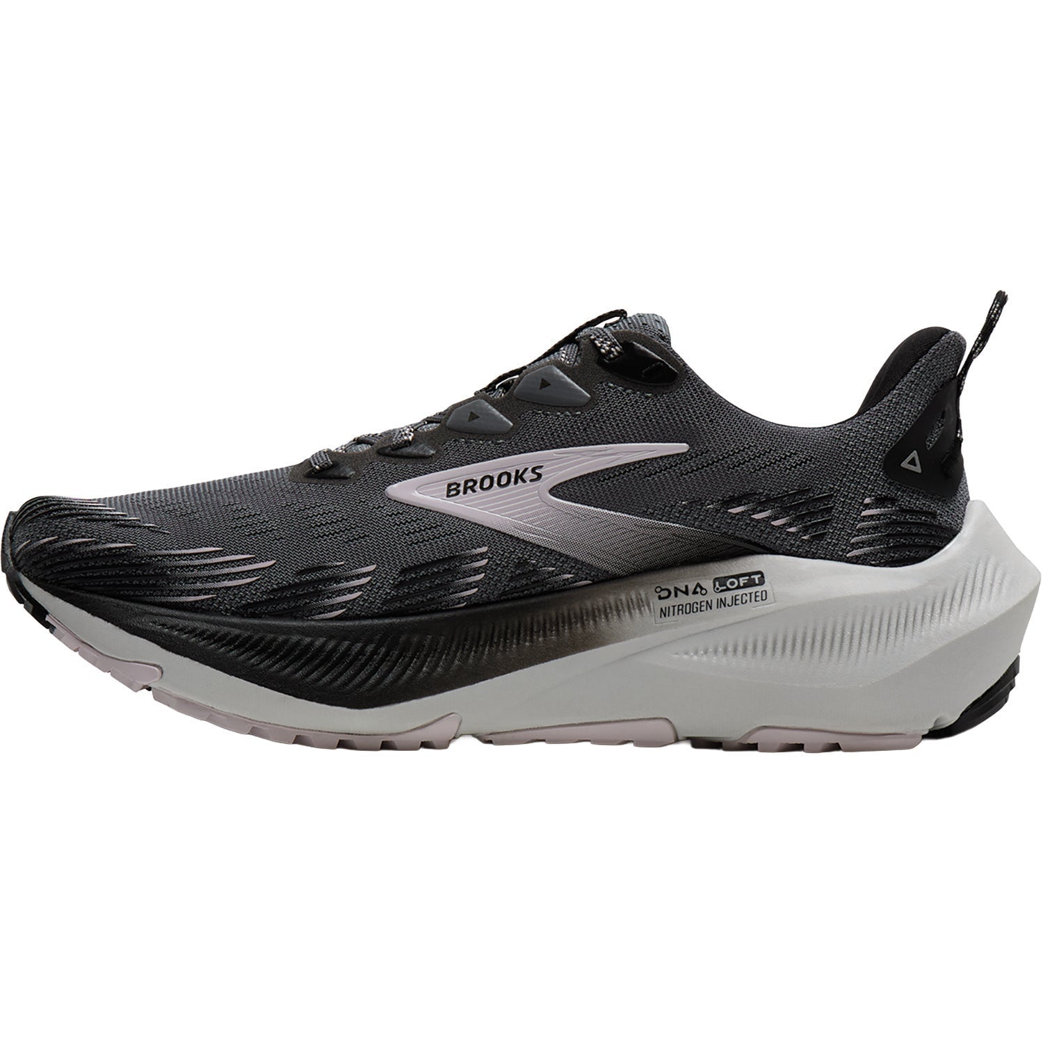 Brooks Ghost Trail (Neutral Support) Women's Athletic Shoes Hiking Poppy Seed/Black/Pink