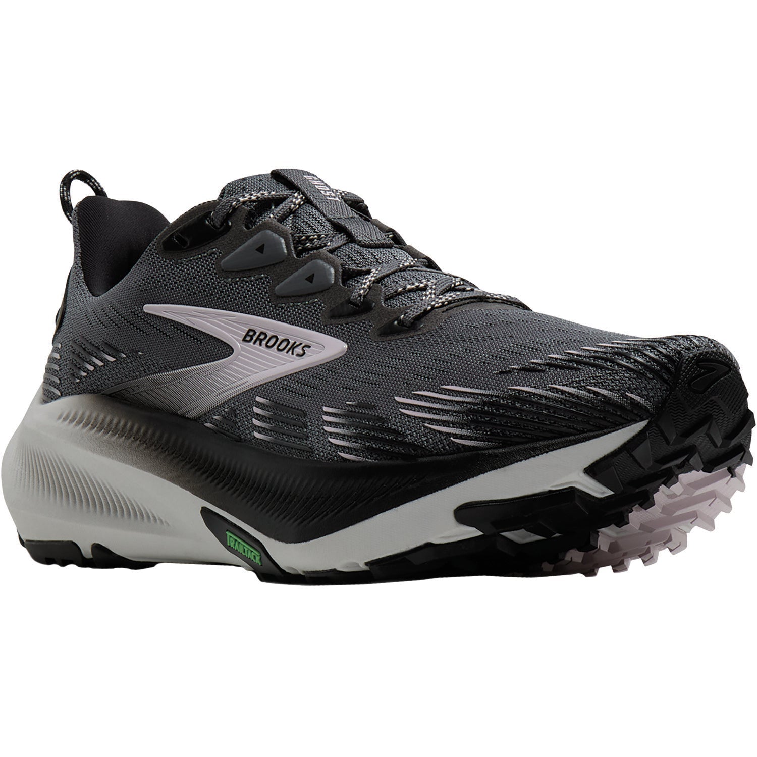 Brooks Ghost Trail (Neutral Support) Women's Athletic Shoes Hiking Poppy Seed/Black/Pink