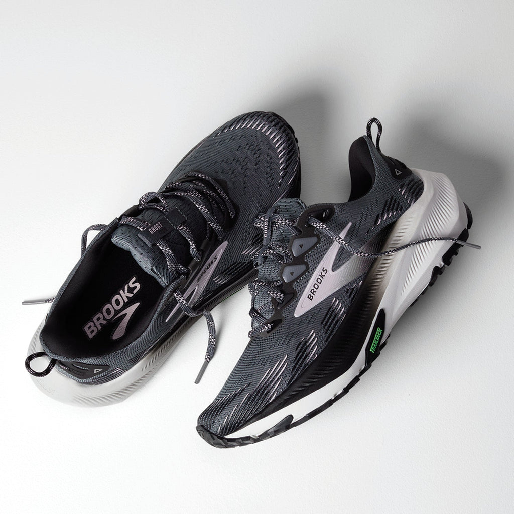 Brooks Ghost Trail (Neutral Support) Women's Athletic Shoes Hiking Poppy Seed/Black/Pink